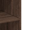 vidaXL Highboard Brown Oak 70x41x185 cm Engineered Wood
