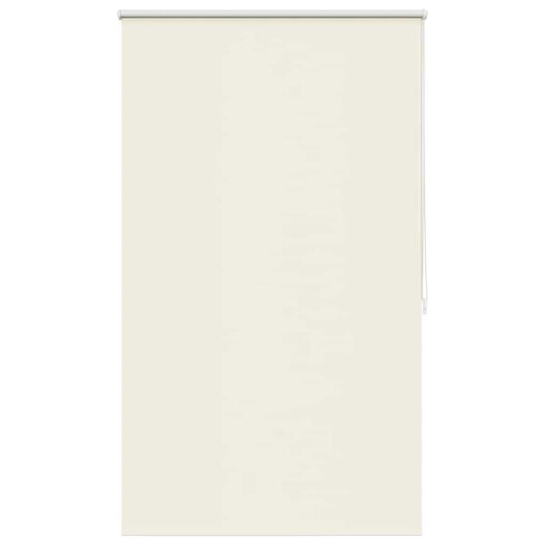 vidaXL Roller blind blackout 84.4x175 cm Fabric Width 80 cm off white