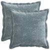 vidaXL Cushion Cover 2 pcs HOUTEN Light Blue 35 x 35 cm