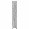 vidaXL Bathroom Cabinet Grey Sonoma 30.5 x 30 x 195 cm Engineered Wood