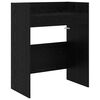 vidaXL DJ Table Black Oak 62 x 45 x 102 cm Engineered Wood