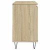vidaXL Bathroom Cabinet Sonoma Oak 65x33x60 cm Engineered Wood
