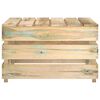 vidaXL Garden Pallet Tables 2 pcs Impregnated Pinewood