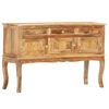 vidaXL Sideboard 110x35x75 cm Solid Mango Wood
