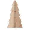 vidaXL Wooden Christmas Tree for Decoration 69.5 cm Solid Wood Pine