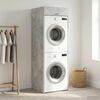 vidaXL Wash Machine Cabinet with Storage Concerte 67.5 x 68 x 200 cm