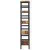 vidaXL Bookshelf Old Wood 40 x 29.5 x 149 cm Engineered Wood