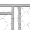 vidaXL Dog Cage Silver 600 x 200 x 200 cm Galvanised Steel