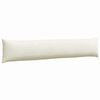 vidaXL Sofa Pillows 2 pcs Cream 200 x 40 cm Corduroy Fabric