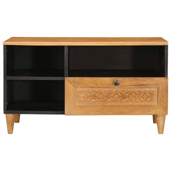 vidaXL TV Units with Shelf Light Brown 80 x 33 x 46 cm Engineered wood