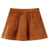 Kids' Skirt with Pockets Corduroy Cognac 92