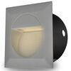 2 LED Square Recessed Stair Light 126 x 126 x 65.5 mm