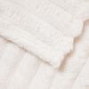vidaXL Throw Blanket Cream 200 x 150 cm Fleece