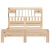 vidaXL Bookcase Bed without Mattress 160x200 cm Solid Wood Pine