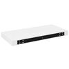 vidaXL Floating Wall Shelves 4 pcs High Gloss White 50x23x3.8 cm MDF