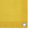 vidaXL Balcony Screen Yellow 75x500 cm HDPE