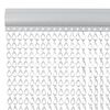 vidaXL Chain Door Fly Screen 100x226 cm Aluminium