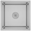 vidaXL Handmade Kitchen Sink Stainless Steel
