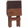 vidaXL Stool Natural 30 x 30 x 48 cm Solid Reclaim wood