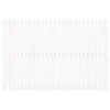 vidaXL Wall Headboard White 166x3x110 cm Solid Wood Pine