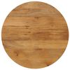 vidaXL Table Top &Oslash; 90x2.5 cm Round Solid Wood Mango