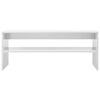 vidaXL Coffee Table High Gloss White 100x40x40 cm Engineered Wood