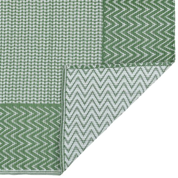 vidaXL Outdoor Rug ARAKIL Green 120x180 cm PP
