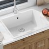 vidaXL Kitchen Sink White 54 x 44 x 20 cm Granite