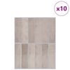 vidaXL Rectangular Tile 10 pcs Beige Coffee 29 x 23 x 0.08 cm