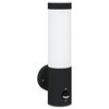 vidaXL Outdoor Wall Light Black 12 x 8.5 x 29 cm