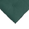 vidaXL Back Pillow Dark Green 60 x 50 cm Corduroy Fabric