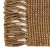vidaXL Runner Rug with Tassels 80x300 cm Jute