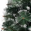 vidaXL Artificial Pre-lit Christmas Tree with Stands Green 90 cm PVC