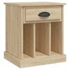 vidaXL Bedside Cabinets 2 pcs Sonoma Oak 43x36x50 cm