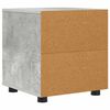 vidaXL Bathroom Cabinet Concrete Grey 40.5 x 40 x 44 cm