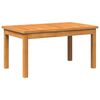 vidaXL Coffee Table Brown Solid Acacia wood