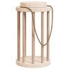 vidaXL Rabbit Hay Feeder &Oslash;15x25.5 cm Solid Wood Fir