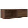 vidaXL TV Cabinets 2 pcs Brown Oak 80x31x25.5 cm Engineered Wood