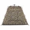 vidaXL Fishing Tent 4-Person Camouflage Quick Release