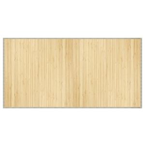 vidaXL Rug Rectangular Light Natural100x200 cm Bamboo