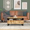 vidaXL Coffee Table 80x54x40 cm Solid Wood Mango&Engineered Wood