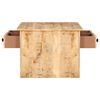 vidaXL Coffee Table 88x50x38 cm Rough Mango Wood