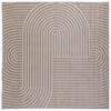 vidaXL Area Rugs Square Beige 200 x 200 cm