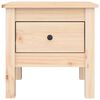 vidaXL Side Table 40x40x39 cm Solid Wood Pine