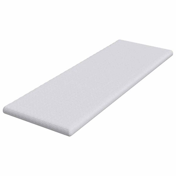 vidaXL Mattress Pads White 70 x 200 cm 100% polyester jacquard fabric
