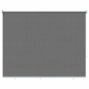 vidaXL Outdoor Roller Blind 90% UV Block Light Grey 140 x 230 cm HDPE
