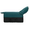 vidaXL Horse Blanket Dark Green and Black 125 cm Polyester