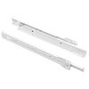 vidaXL Drawer Slide 2 pcs White 250 mm Steel