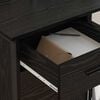 vidaXL Cabinet with Charging Station Black Oak 76 x 41 x 72 cm