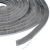 vidaXL Self-Adhesive Door Brush Seal 25 m PP Grey